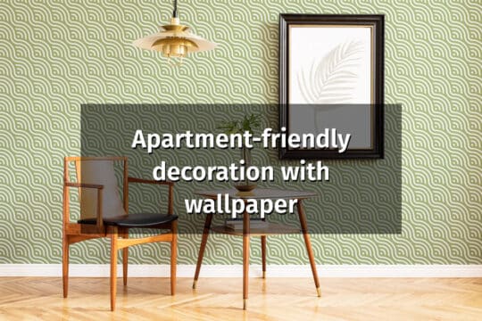 apartment friendly wallpaper