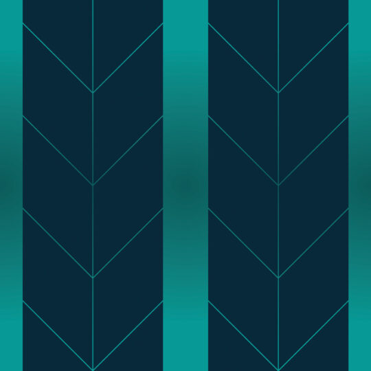 Art Deco Teal Herringbone Panache non-pasted wallpaper by Fancy Walls