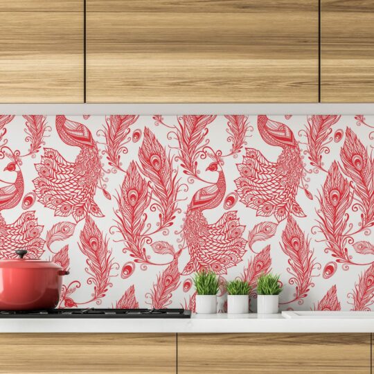 Kitchen wallpaper - Peel and Stick or Non-Pasted