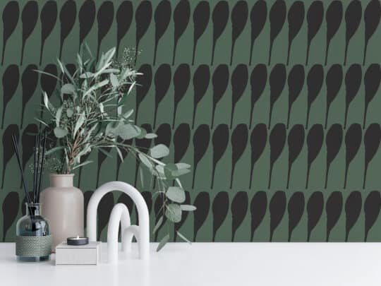 green bathroom peel and stick removable wallpaper