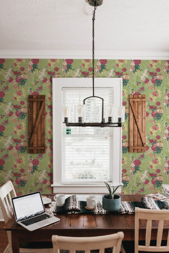 multicolor stick and peel wallpaper