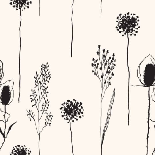 flowers peel and stick wallpaper