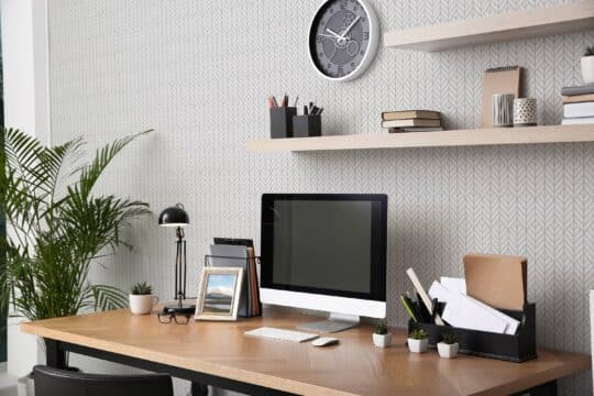 home office self-adhesive wallpaper