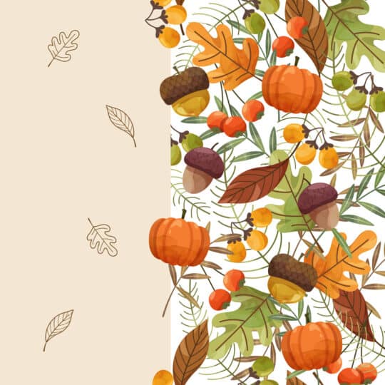 beige and white fall unpasted wallpaper