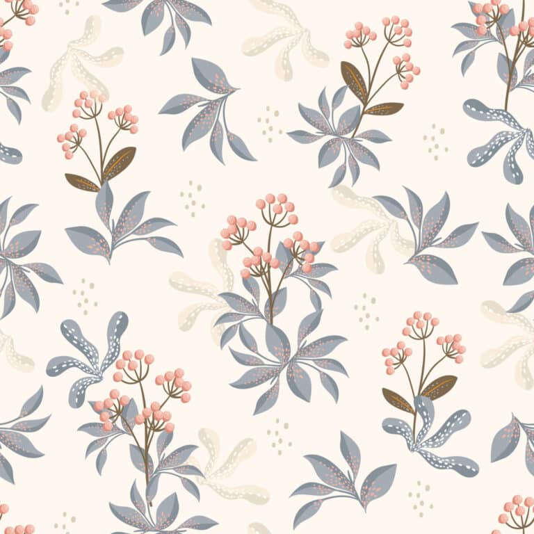 Floral wallpaper Peel and Stick or Non Pasted
