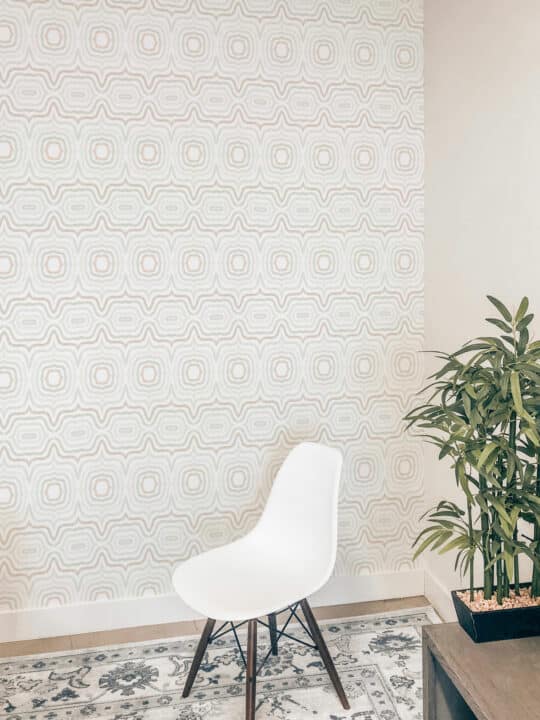 Contemporary Moroccan design peel and stick removable wallpaper