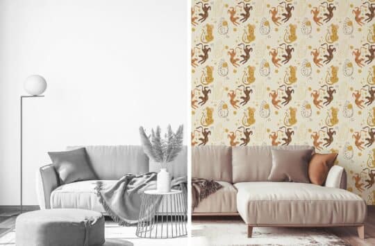 pattern peel and stick wallpaper