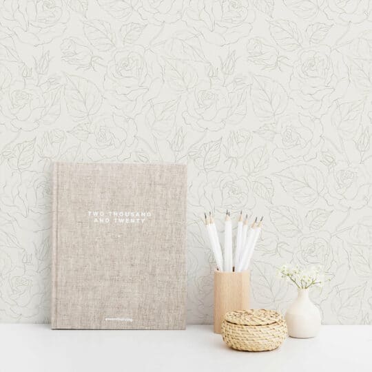 floral peel and stick wallpaper