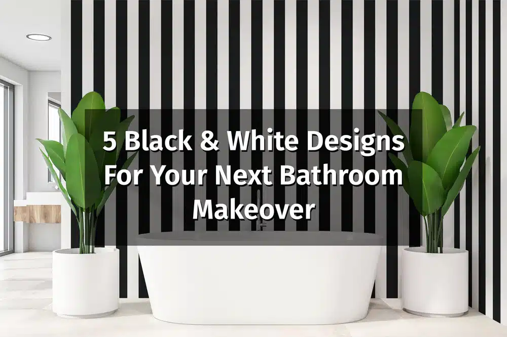 40 Black  White Bathroom Design and Tile Ideas