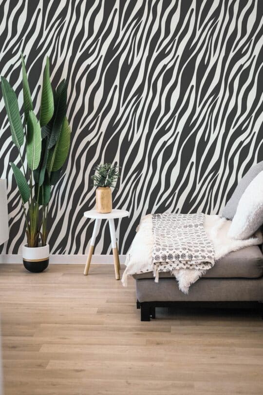zebra print wallpaper