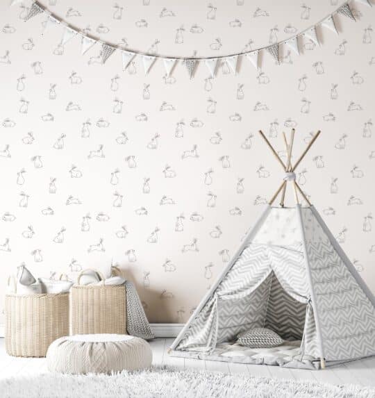 black and white nursery peel and stick removable wallpaper