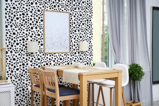 Cute animal print peel and stick removable wallpaper