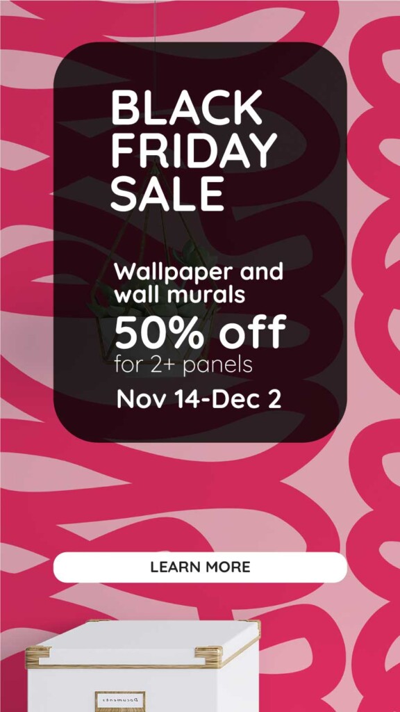 peel and stick wallpaper fancy walls black friday sale banner for mobile - pink hot lines wallpaper design