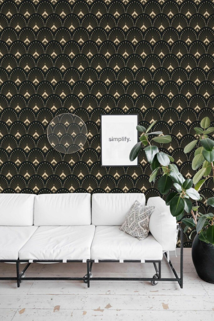 Fancy Walls peel and stick wallpaper