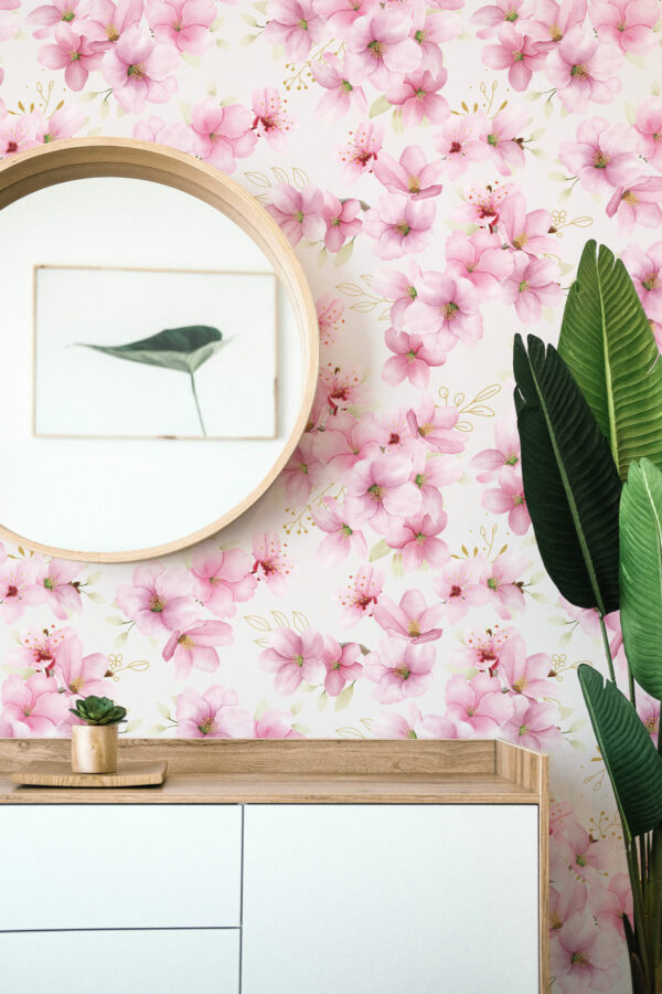 blossom removable wallpaper