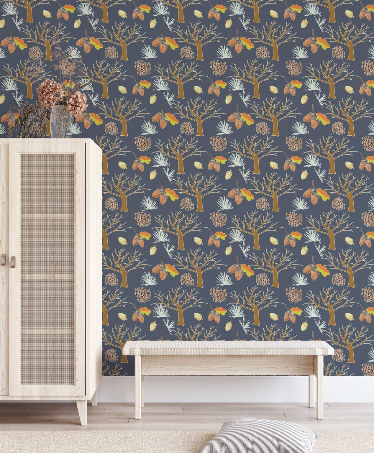 Garden groovy wallpaper - Peel and Stick or Non-Pasted