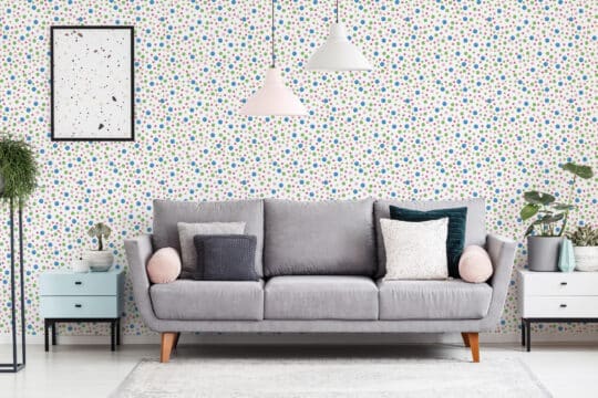 blue and green living room peel and stick removable wallpaper