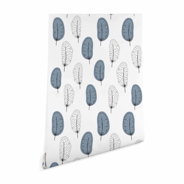 Little feather self adhesive wallpaper