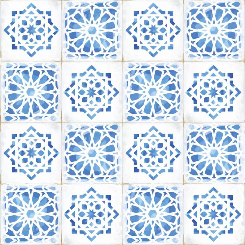 Happy swimmers Wallpaper - Peel and Stick or Non-Pasted