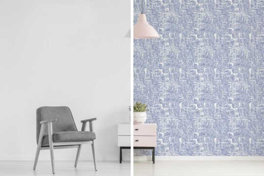 ink peel and stick wallpaper