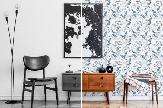 spring bird non-pasted wallpaper