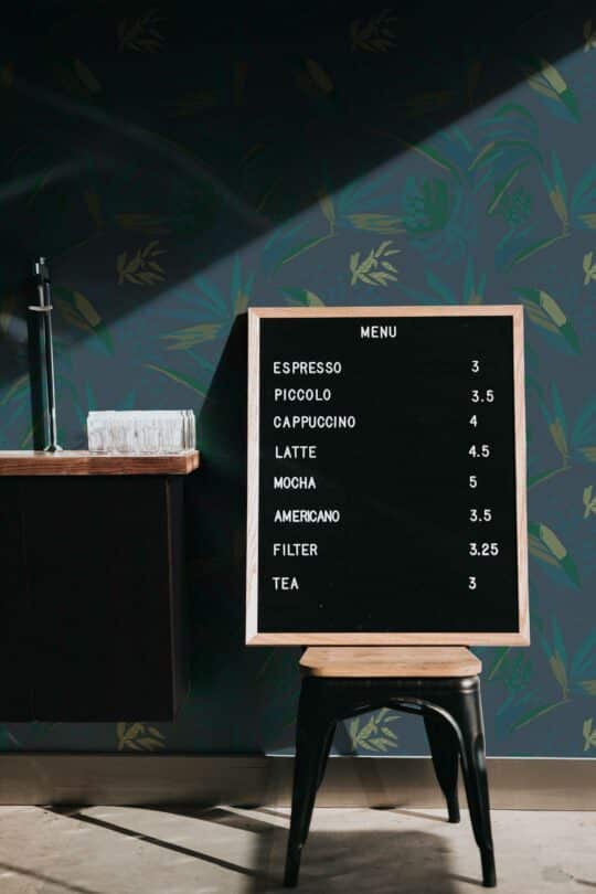 office jungle non-pasted wallpaper