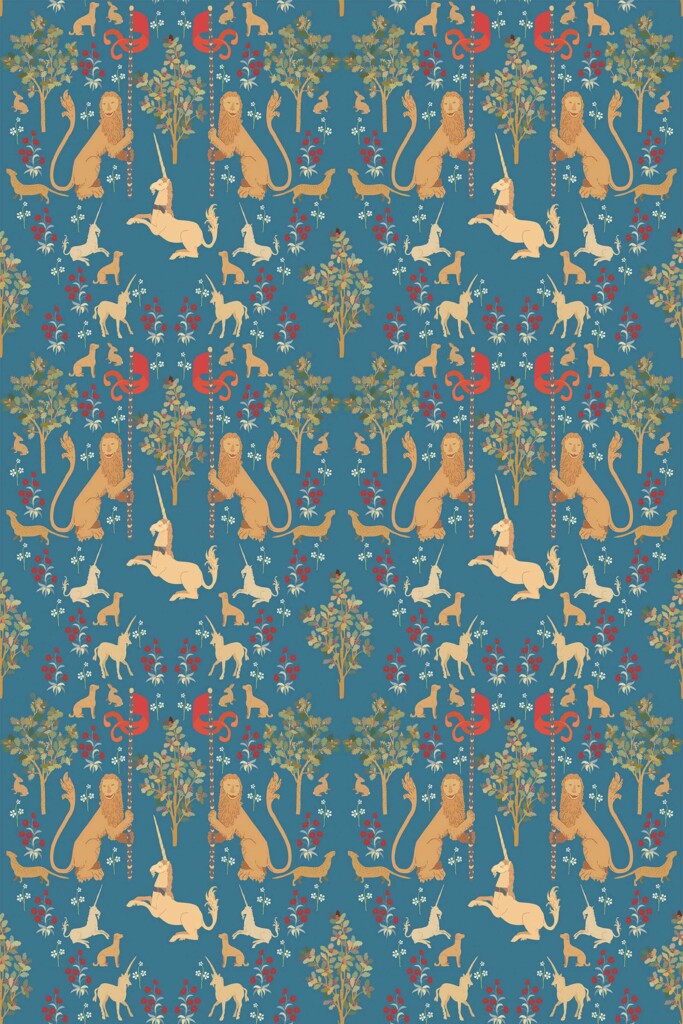 Fancy Walls self-adhesive magic animal pattern