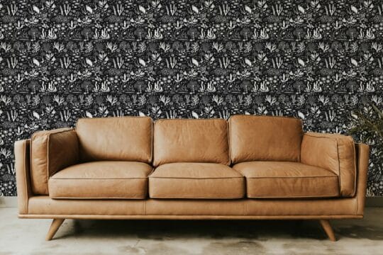Corals and seaweed peel stick wallpaper