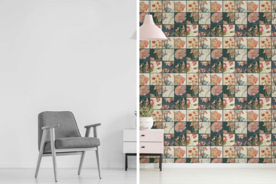 living room self-adhesive wallpaper