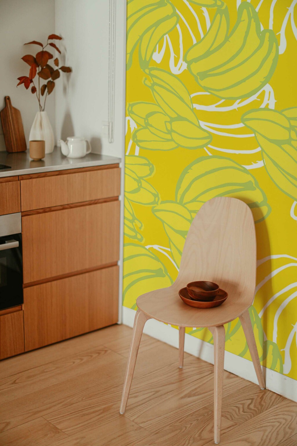 Banana Peel and Stick Wall Mural or Unpasted