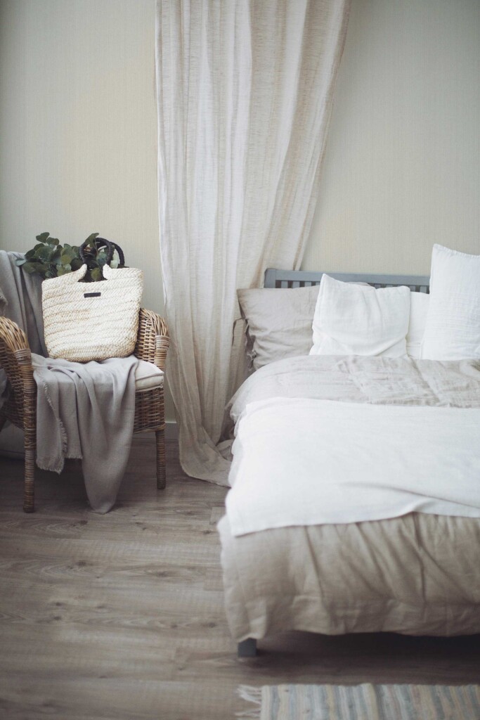 Brown Plant and tree peel and stick wallpaper by Fancy Walls