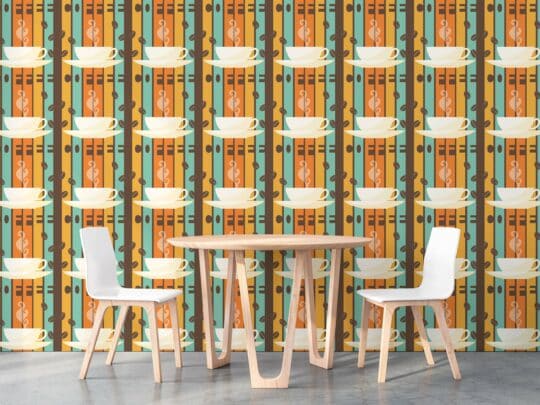 brown kitchen peel and stick removable wallpaper