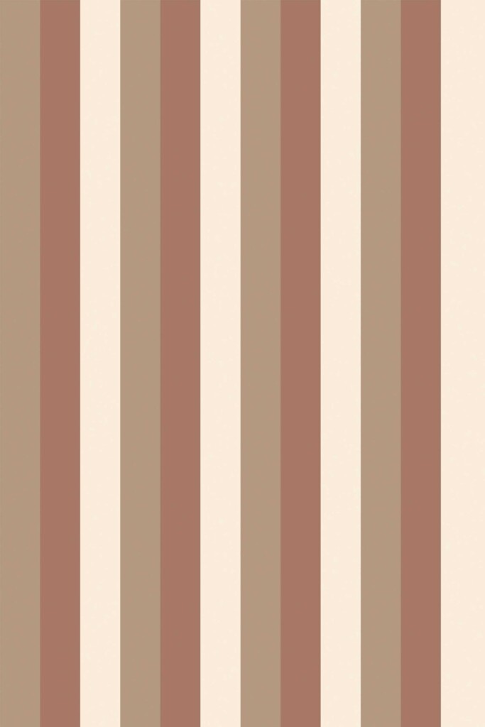 Fancy Walls Brown Striped peel and stick wallpaper