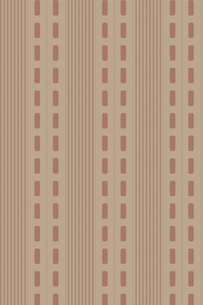 Fancy Walls Brown Striped removable wallpaper