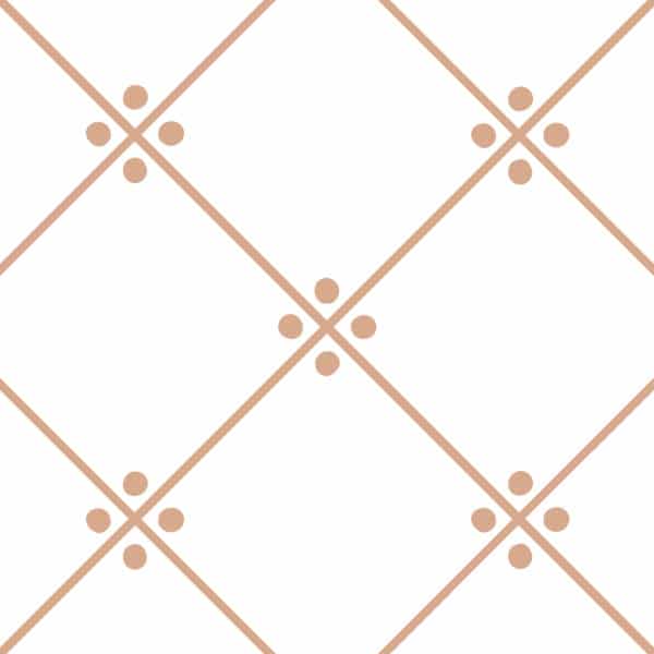 Brown aesthetic tile peel and stick wallpaper