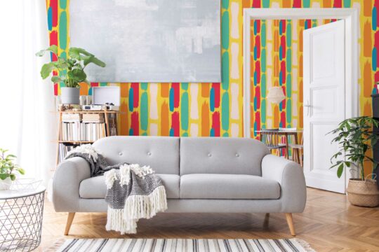 bright removable wallpaper