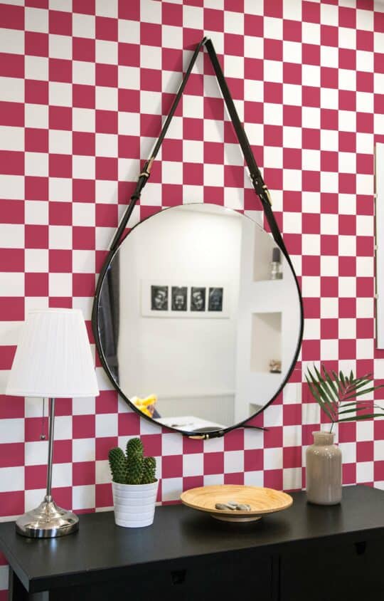 viva magenta bedroom peel and stick removable wallpaper