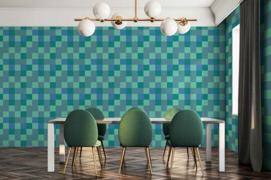 Fiesta of Checkered Dreams non-pasted wallpaper by Fancy Walls