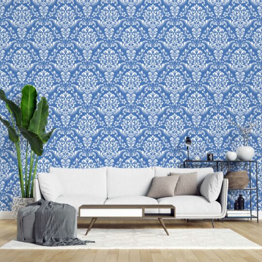 damask peel and stick wallpaper