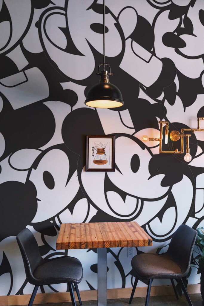Fancy Walls peel and stick wall murals with a cute mousy design