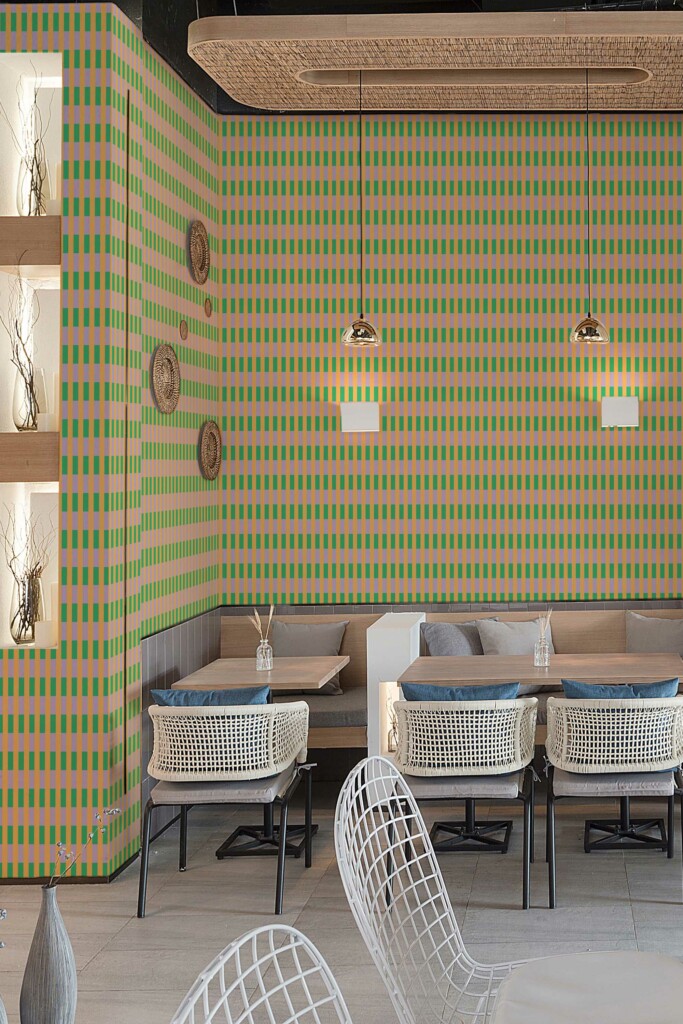 Colorful Geometry Essence Self-Adhesive Wallpaper by Fancy Walls