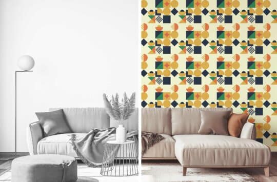 living room self-adhesive wallpaper