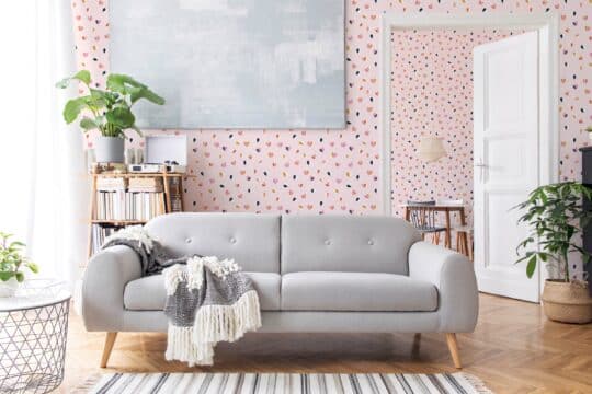 brown stick and peel wallpaper