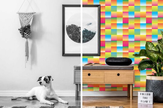 living room self-adhesive wallpaper