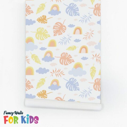 Boho nursery wallpaper peel and stick