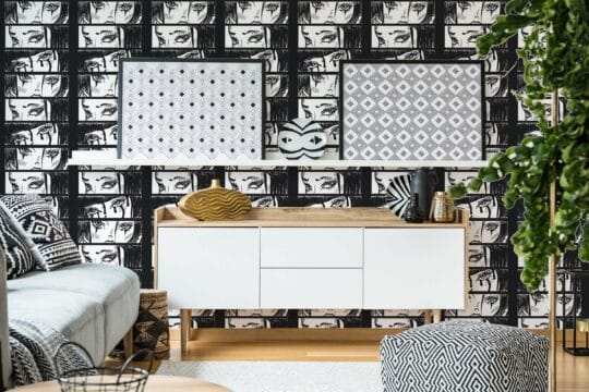 comics removable wallpaper