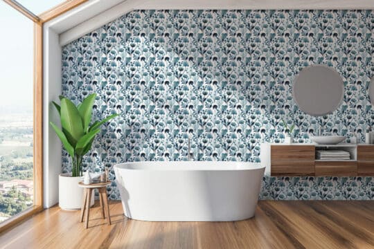 bathroom self-adhesive wallpaper