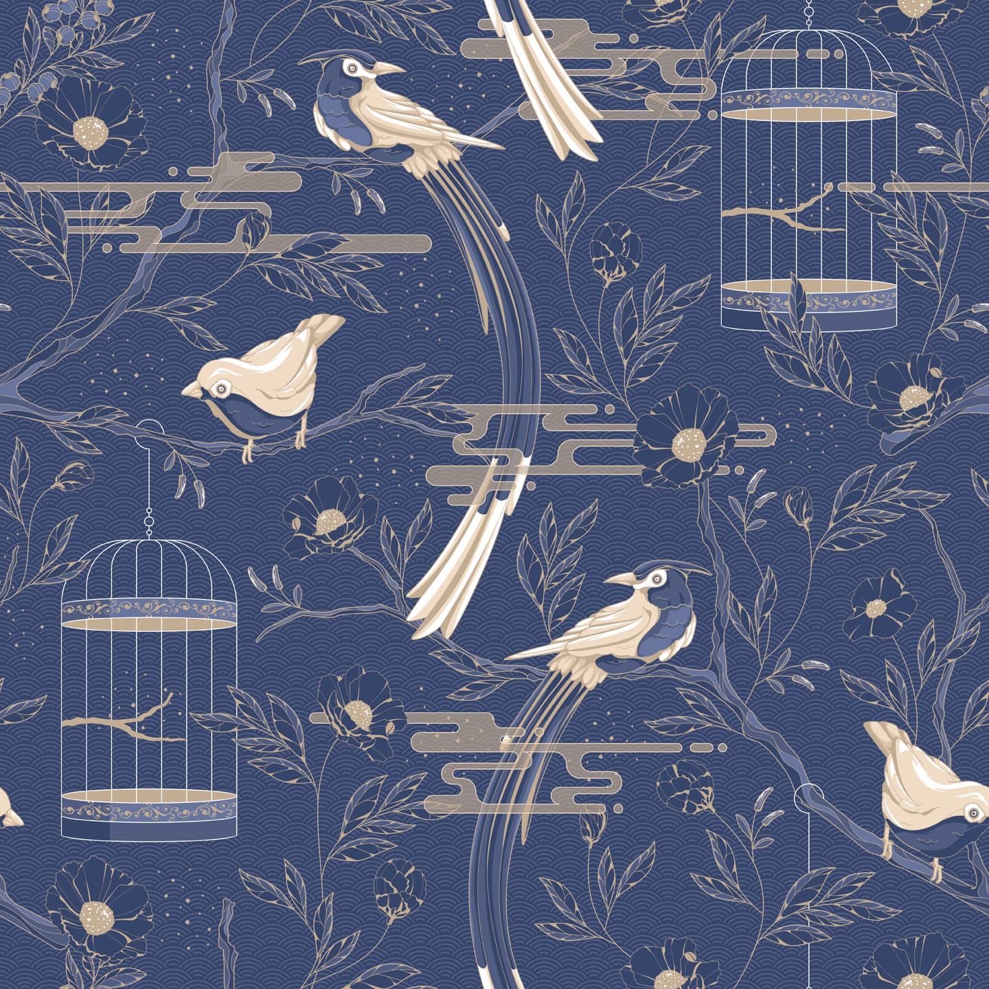 Bluebird Wallpaper Stock Illustrations – 204 Bluebird Wallpaper Stock  Illustrations, Vectors & Clipart - Dreamstime