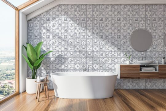 tile peel and stick wallpaper