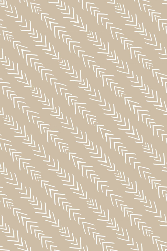 Pattern repeat of Diagonal arrow removable wallpaper design